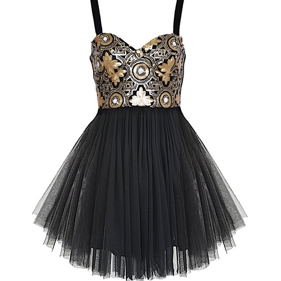 Peter Steele Ballerina Mesh Dress (Do anything)